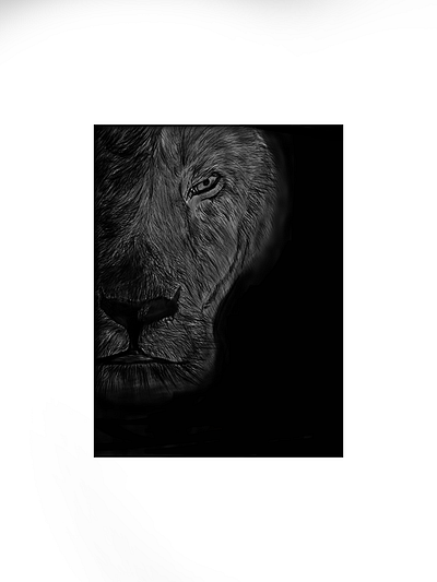 LION adobe applepencil art autodesk design drawing ipad sketch sketchbook