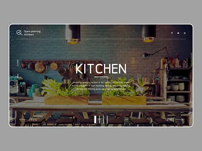 Space Planning Architect Landing Page architecture banner bedroom buliding concept construction design dining home screen kitchen landing page living room living space navbar new design room slider slideshow trend 2019