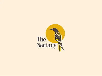 The Nectary brand branding branding design denoffoxes design graphic design graphic designer graphicdesign graphicdesigner sustainability vector