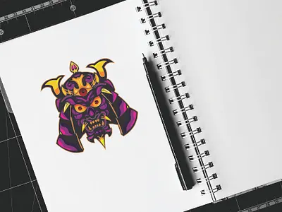 SAMURAY branding design vector