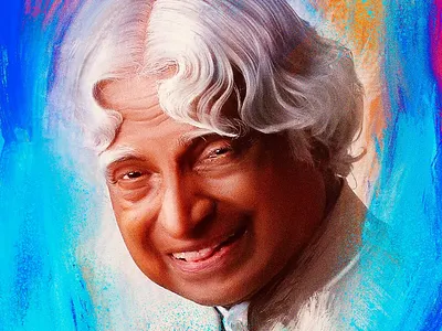 Abdul Kalam art design sketch
