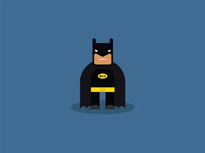 batman 01 illustration vector