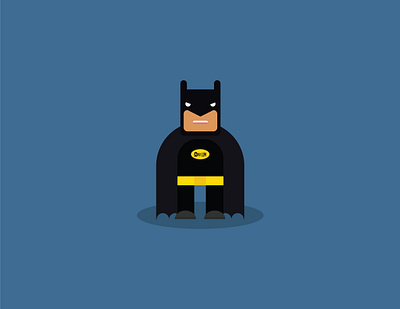 batman 01 illustration vector