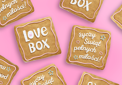 Social Media Post for LoveBox 3d advertising after effect art direction c4d cinema4d cookie illustration octane post socialmedia