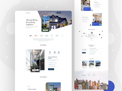 Real_Estate Exploration v5 agency business clean concept exprience interface lander landing managment minimal properties real estate real estate agency trend trending ui uinugget ux visual web