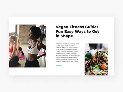 Vegan website design ui ui ux vegan web design