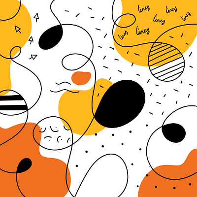 Route Lines flat illustration lines pattern pattern design printing