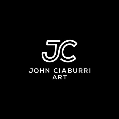 John Ciaburri Art Logo Design artist logo branding ciaburri brand graphic design logo logo design branding logodesign logotype temple tx