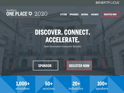 One Place website event branding web site design website design wireframes