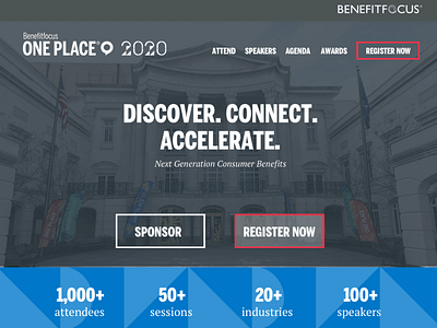 One Place website event branding web site design website design wireframes