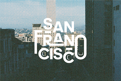 San Francisco design film film photography photography san francisco texture type type art type design typography