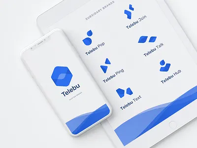 Telebu Branding - II brand guidelines brand identity brandidentity branding branding concept communication communication design communications design illustration logo logodesign logos logotype ui vector