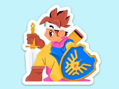 RETRO VIDEO GAMES PACK | SEP. 2019 artwork character design doodle drawing illustration illustrator slaptastick stickers vector