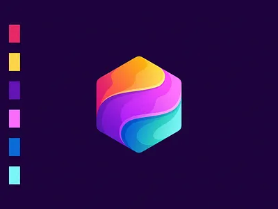 colorful logo design app app logo application coreldraw design e sport forsale good ilustrator logo nice sport