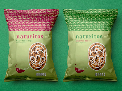 Naturitos packaging food healthy snacks logo packaging pattern product