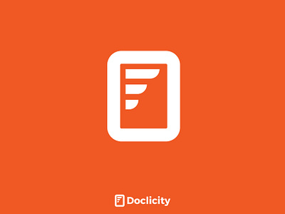 Doclicity design digital logo logo design minimalistic vector visual identity