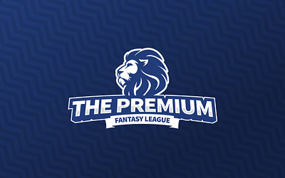 The Premium Fantasy League branding design logo