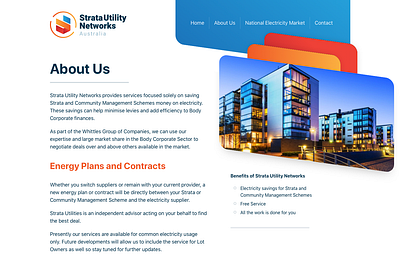 "Simple" page layout design web
