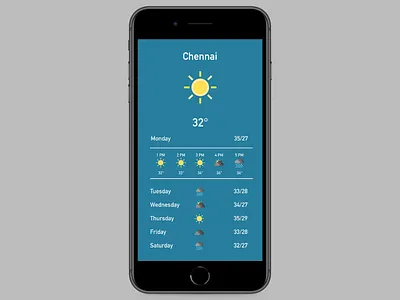 Weather App studio