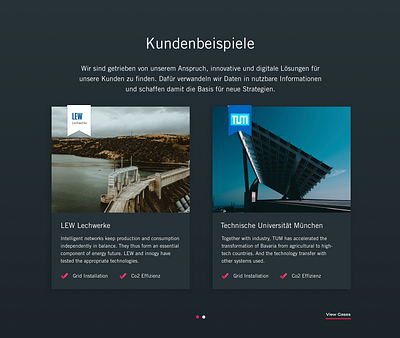 Framework partners dark energy framework german process ui user experience