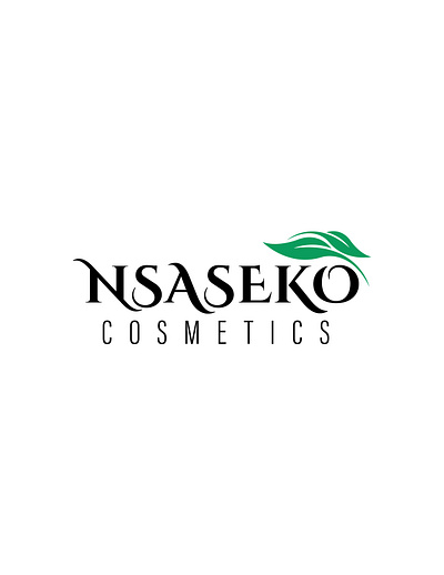 NSASEKO Cosmetics Logo branding design flat logo