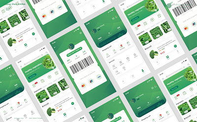 Vegetables APP app design icon illustration ui ux