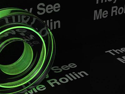 They See Me Rollin animation c4dr20 ui cinema4d interaction interactive minimal motion octane uidesign ux web web design webgl website