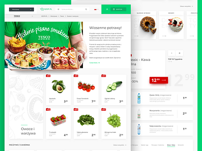 Catalog app catalog concept delivery design ecommerce flat food fruits green icon illustration interface store ui ux vector vegetable veggies web