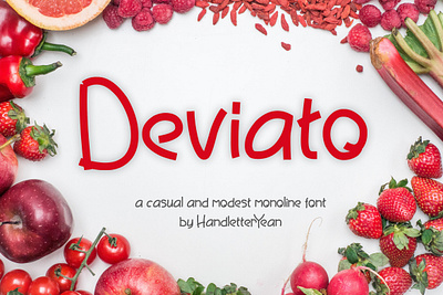 Deviato design display display font display type display typeface font font design font family fonts monoline sans