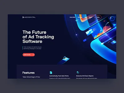 Automated Ad Platform Responsive Animation ad platform animated animation illustration for web ladnding page morphing motion design responsive smart ui ux web design website