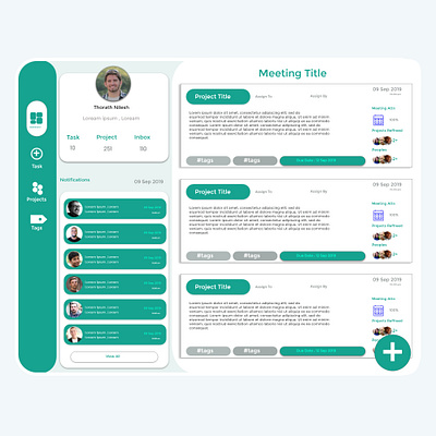 Meeting Planner / Desktop App app design desktop desktop app illustration mockup ui