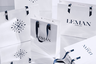 Leman Jewelry Branding and Packaging brand brandidentity creativity graphicsdesign illustrator design package package design vectore