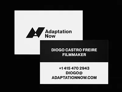 Adaptation Now Refresh / Expansion business cards business logo identity identity design