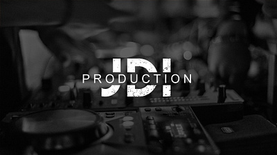 JDI Production | Logo design illustration logo minimal typography