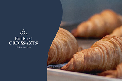 But First Croissant brand design brand identity branding branding design diseñador diseño grafico freelance freelancer graphicdesign identidad identidade de marca imagen visual imagenvisual logo marca typography