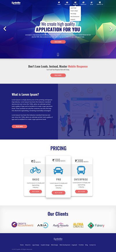 Web Layout Design application design photoshop uiux design web design web layout