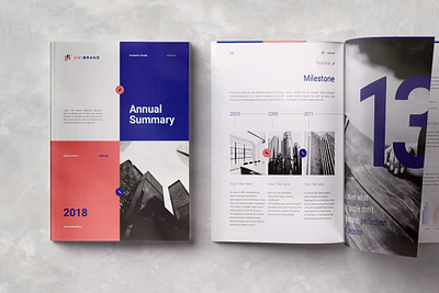 Annual Report annual app branding brochure business clean download download psd elegant free indesign magazine modern portfolio report template