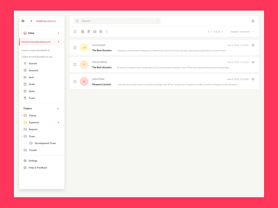 Mail agent animation app app concept colors dashboard design dribbble email flat mail pink ui ux