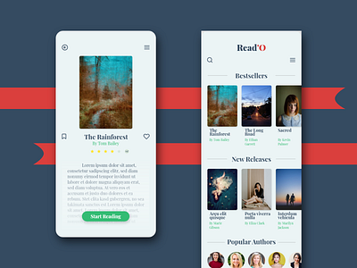 XD Daily Creative Challenge - eBook reading app adobe app design illustration illustrator solutions ui ui ux uidesign uiux xd