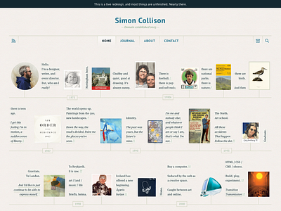 Personal timeline blog history personal timeline web design web design company