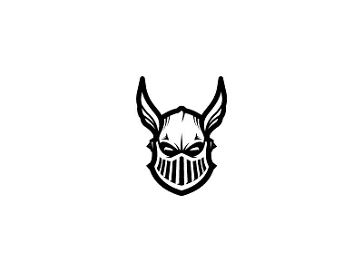 Knight gladiator head helmet hero knight logo scredeck simple soldier warrior wing