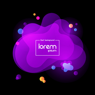 Fluid background abstract background design fluid illustration liquid template vector water