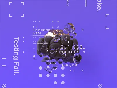 NASA l Up In Smoke animation c4d c4dr20 film interstellar motion movie octane octanerender scifi space tutorial