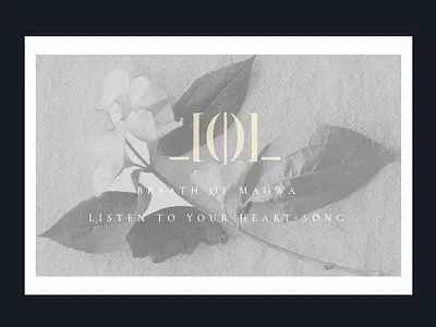Breath of Magwa typography webdesign website