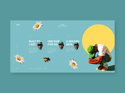 UI Practice design home typography ui ux web