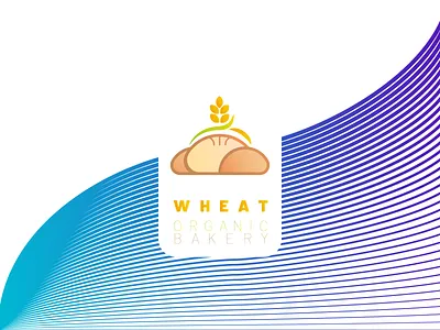Wheat | Organic Bakery Logo bakery bakery logo color logo logodesign wheat گندم