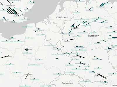 Stadiums in Europe - Zoom chart data data analysis data mining data visualisation data visualization database dataviz design geographic gis html illustration interactive map javascript mapbox maps storytelling ui ux web scraping