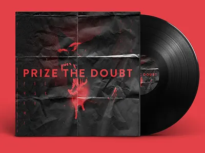 LP Design alex webb designs illustration lp music prize the doubt record screamo skramz typogaphy wolf