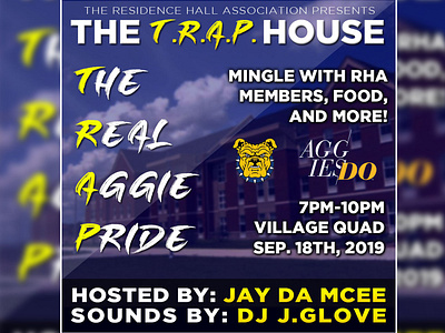 T.R.A.P Flyer art design dj dj flyer flyer flyer artwork flyer design flyers host illustrator ncat party party event party flyer party poster photoshop poster promo promotion vector
