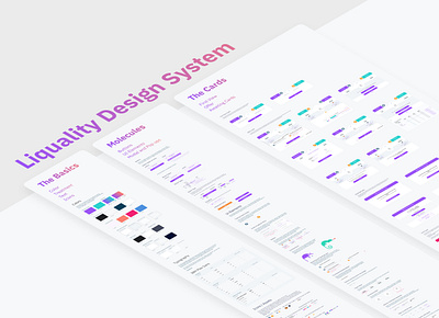 Liquality Design System amsterdam blockchain designsystem digitalproductdesign digitalproductdesigner ethereum illustration interface ui ux visualdesign